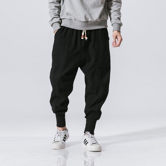 Linen LDC Baggy Casual Joggers