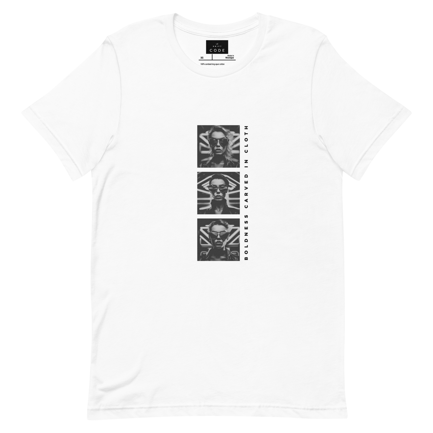 ''Boldness Carved in Cloth'' T-Shirt