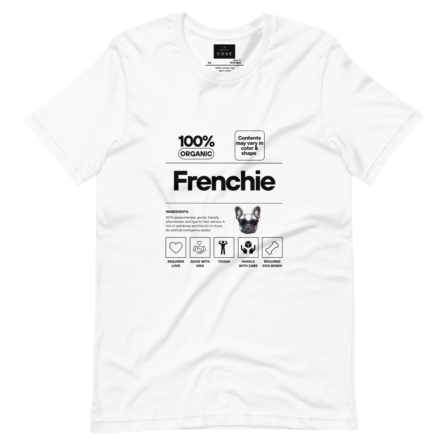 Unisex ''Frenchie'' T-shirt