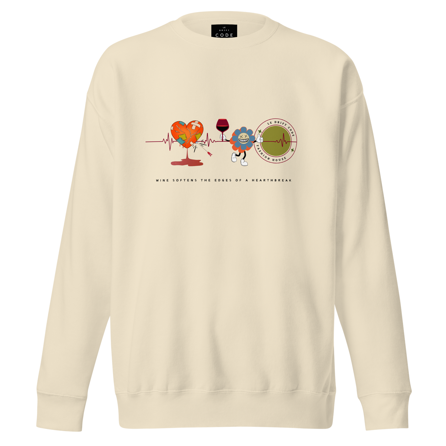 ''Heartbreaks and Wine'' Sweatshirt