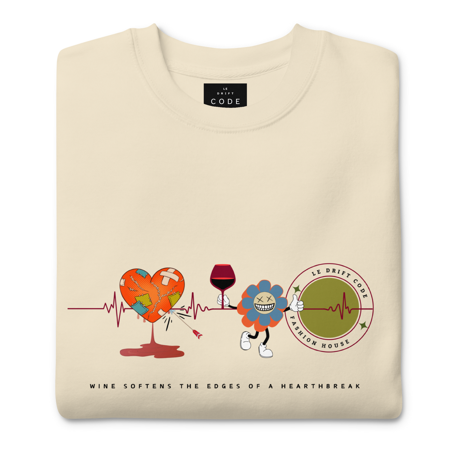 ''Heartbreaks and Wine'' Sweatshirt