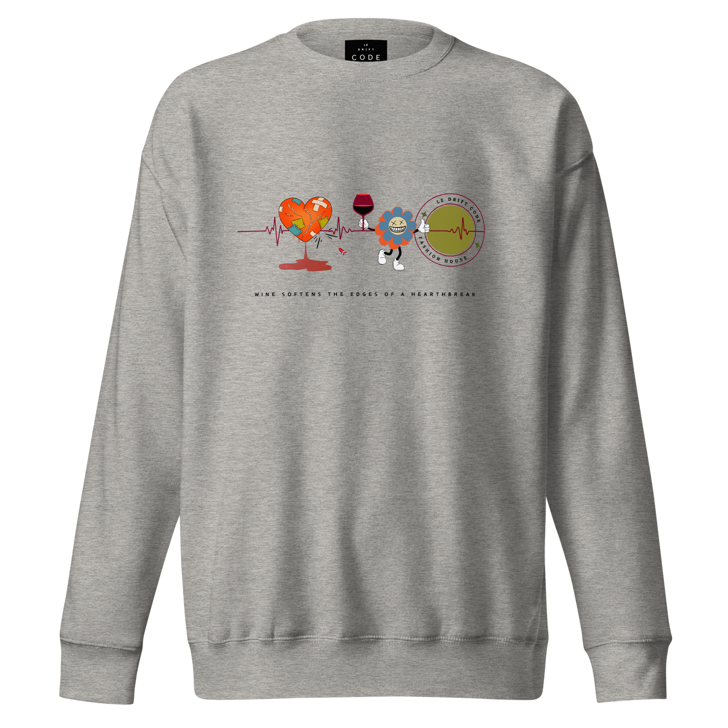 ''Heartbreaks and Wine'' Sweatshirt