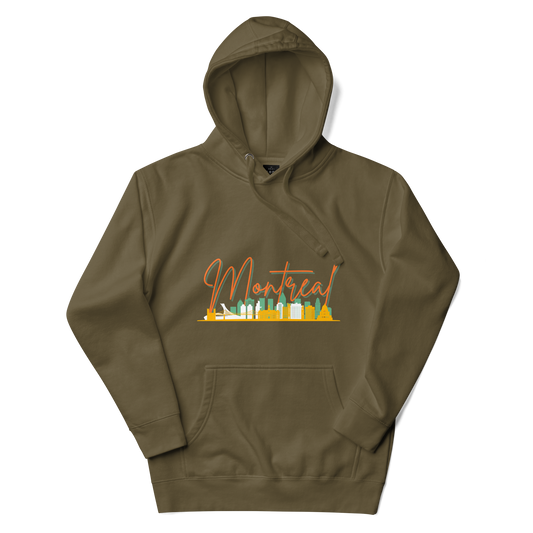 Unisex ''Montreal'' fitted Hoodie