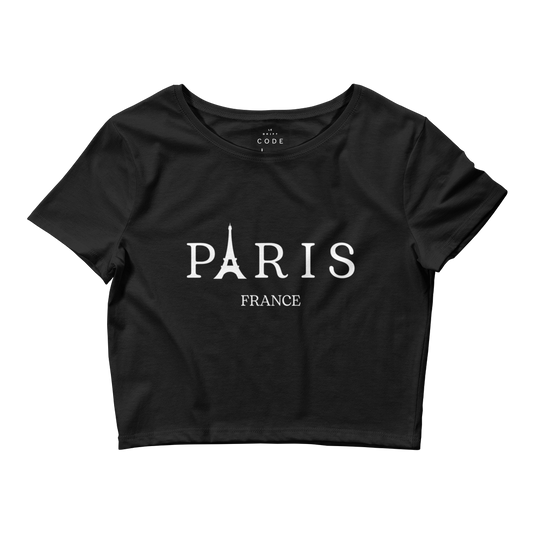 Women’s ''Paris'' Crop Tee