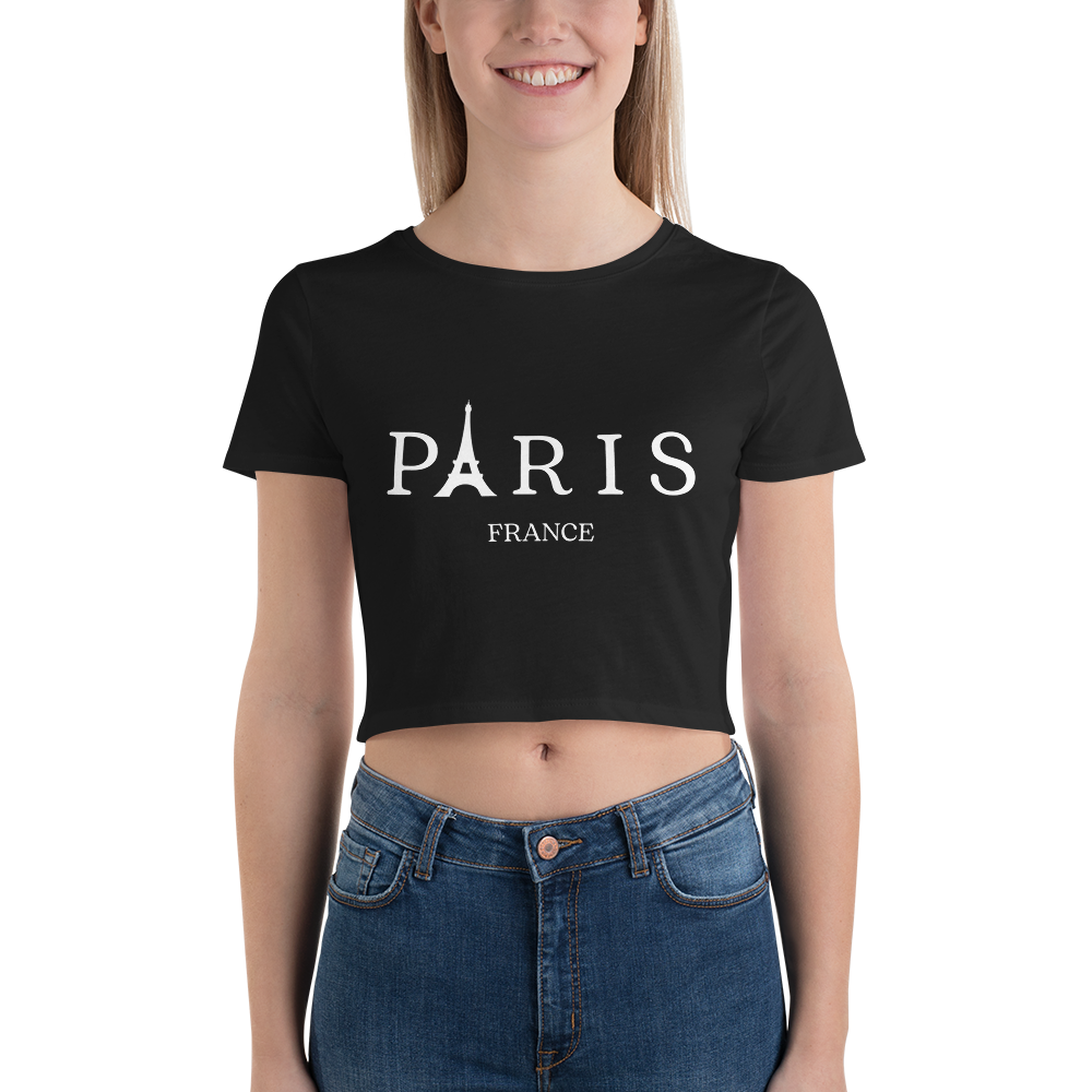 Women’s ''Paris'' Crop Tee