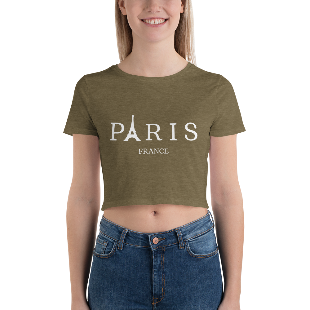 Women’s ''Paris'' Crop Tee