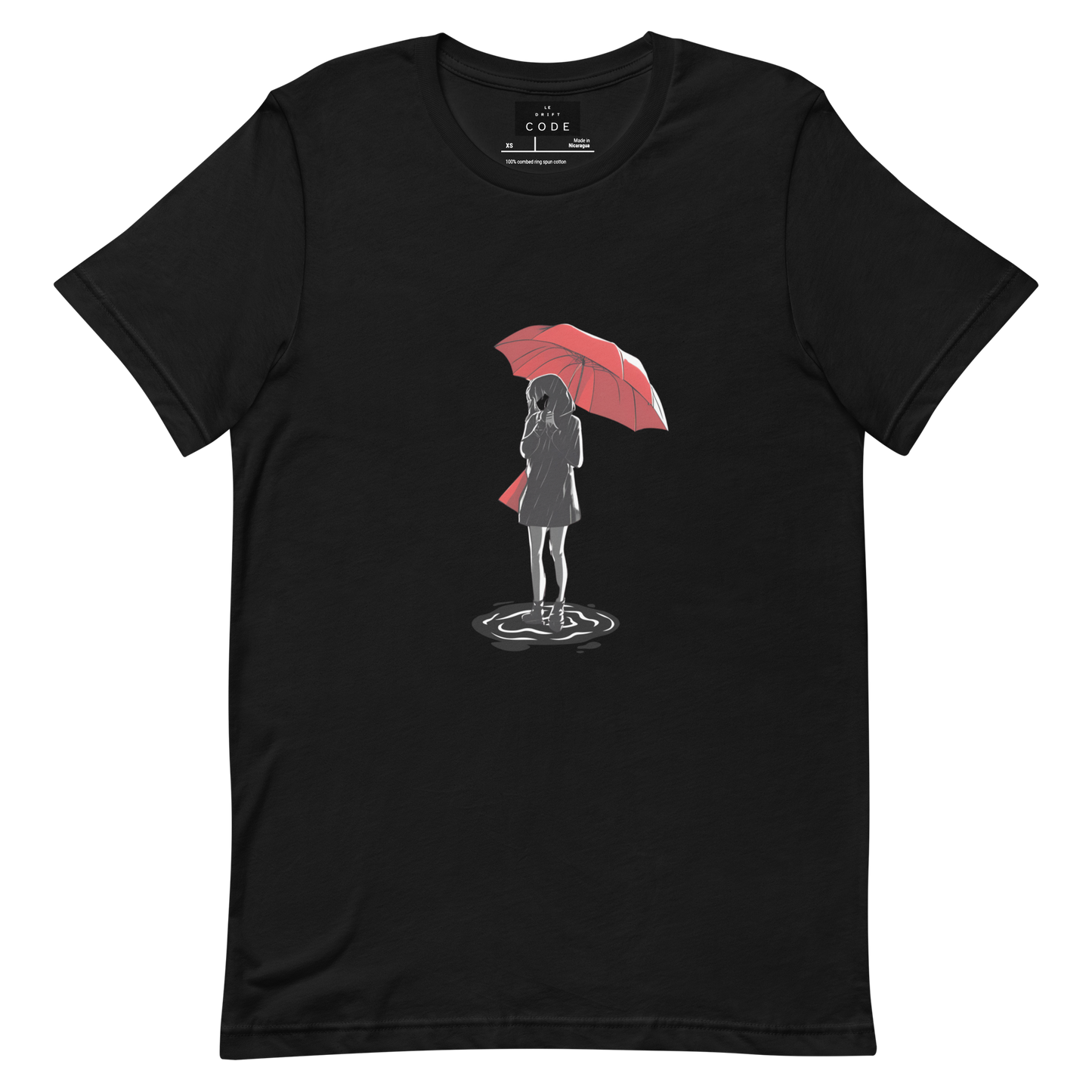 ''Red Umbrella Lady'' T-shirt