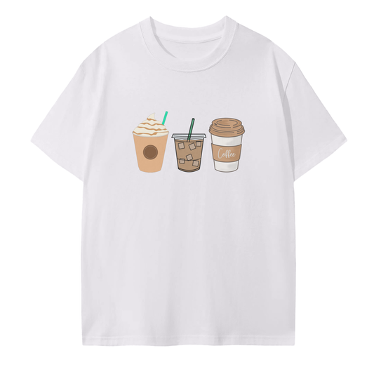 ''Coffee cups'' Tee